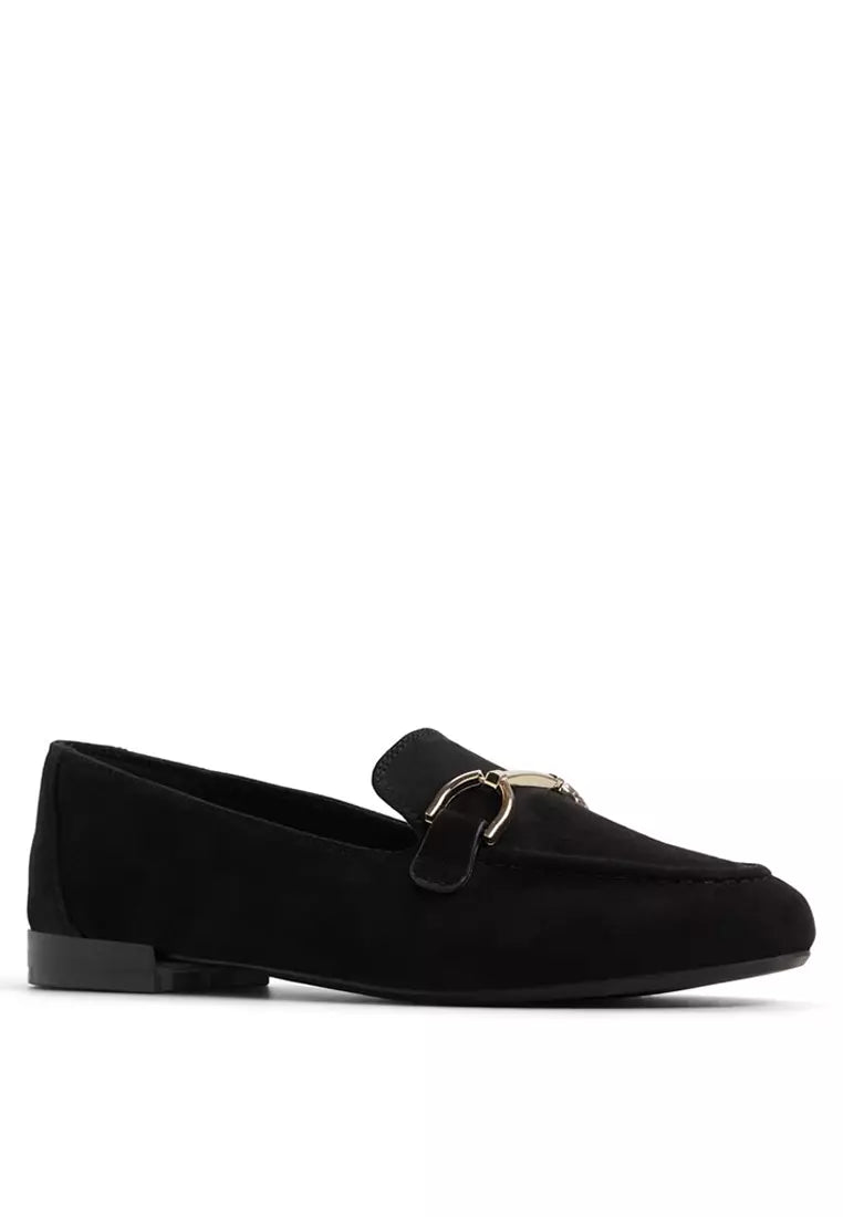 Women’s Horsebit Detail Loafers Elegant Slip-On Flat Shoes