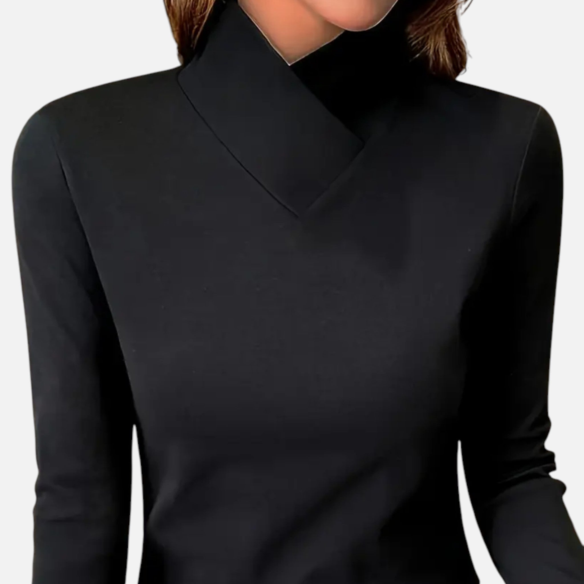 Valmonti | Women’s Criss-Cross Neck Blouse