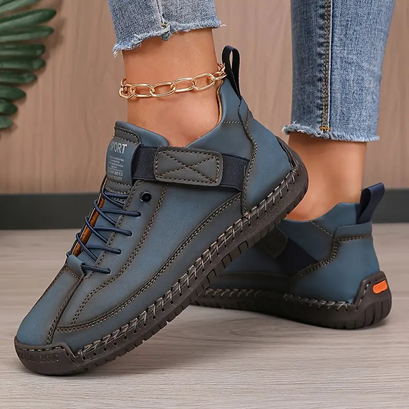 Women’s Orthopedic Leather Sneakers Everyday Comfort