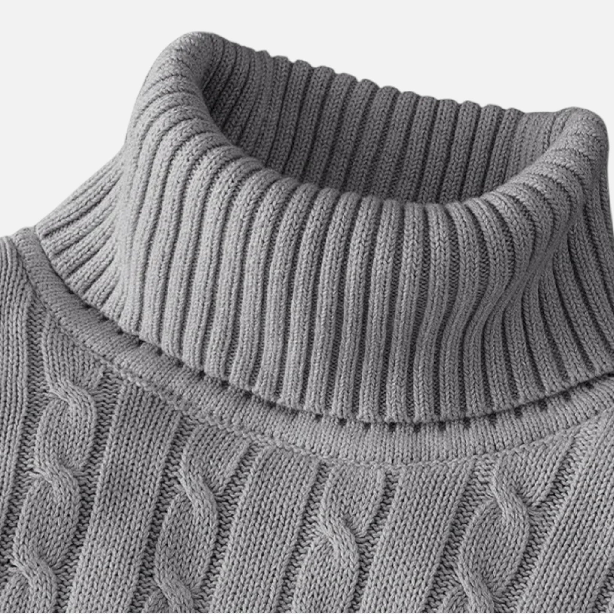 Valmonti | Men’s Wool High-Neck Pullover