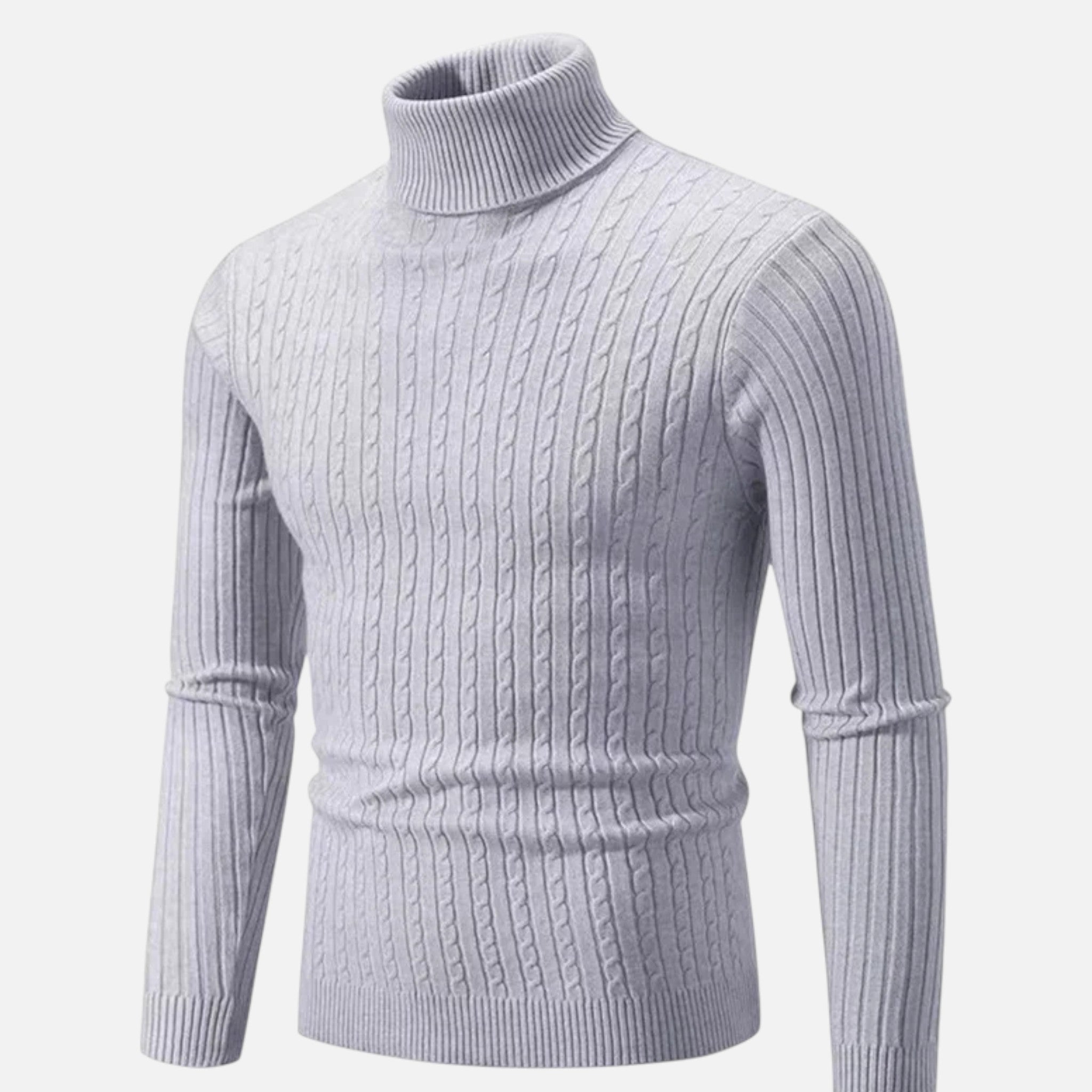 Valmonti | Men’s Wool High-Neck Pullover