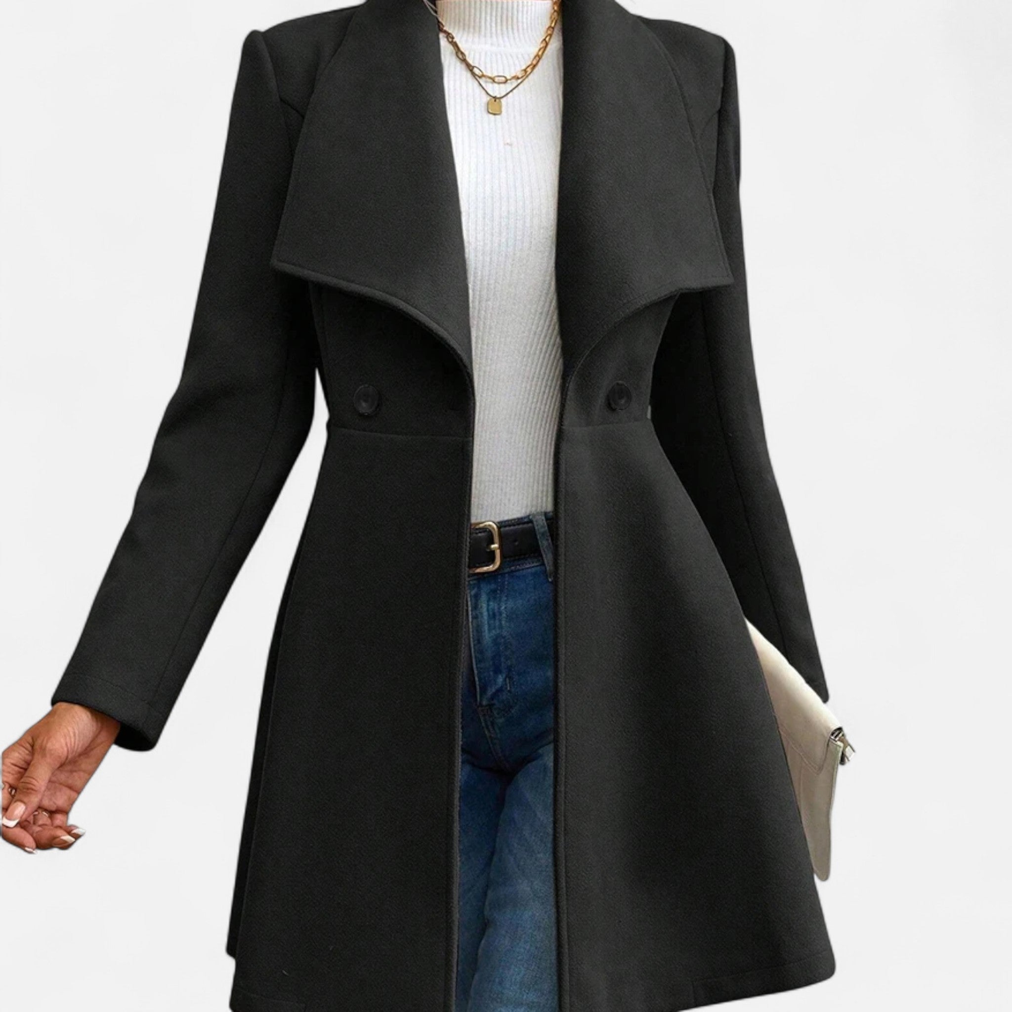 Valmonti | Women’s Lapel Wool Winter Coat