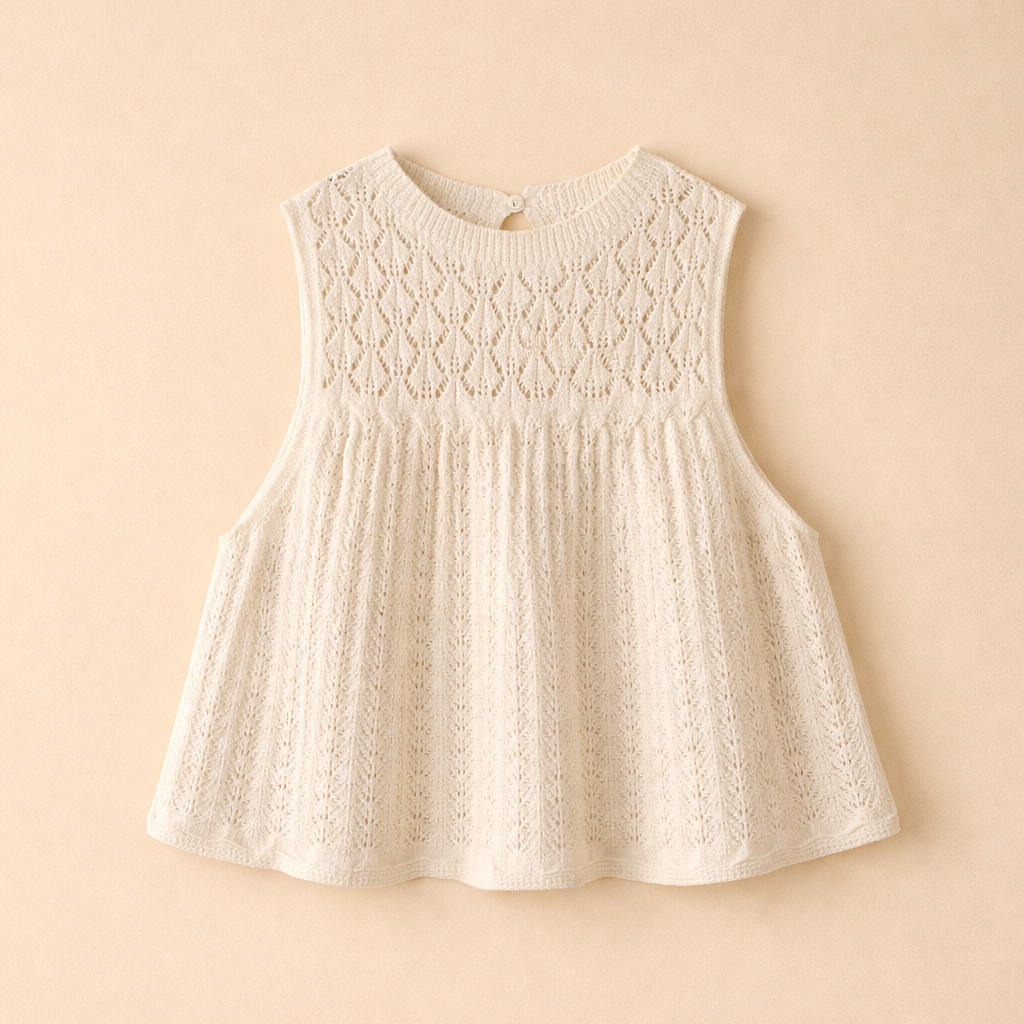 Set de vară din două piese, cu dantelă și fără mâneci, pentru femei - top cu guler înalt și fustă mini evazată pentru vacanțe și ținute casual elegante