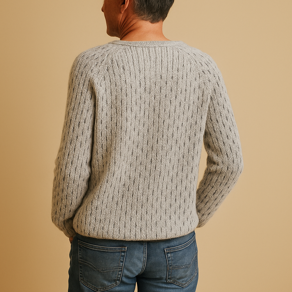 Weicher Strickpullover für Damen mit Rundhalsausschnitt und lockerer Passform – Atmungsaktive Schicht mit langen Ärmeln für den Alltag und schicke Freizeit-Outfits im Winter