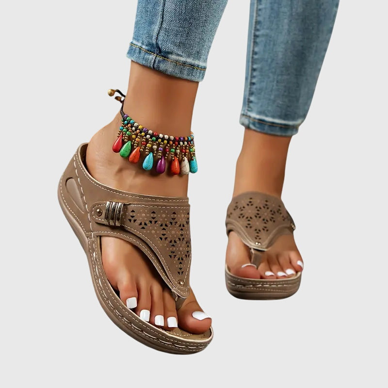 Women’s Cushioned Orthopedic Slide Sandals Everyday Comfort