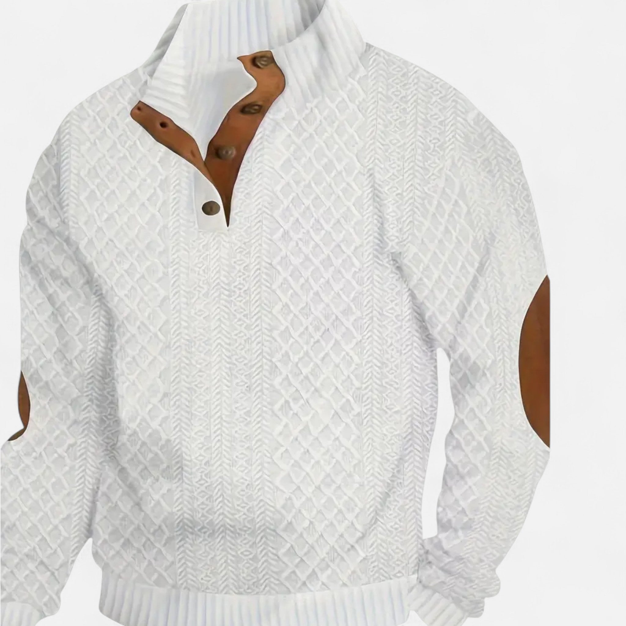 Valmonti | Men’s Classic Cable-Knit Sweater