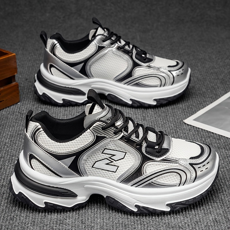 Ανδρικά-Γυναικεία Casual Sneakers με Κορδόνια για Πεζοπορία, Άνετα Παπούτσια Δρόμου, Καθημερινά Πολυχρηστικά Trainers Χαμηλού Ύψους