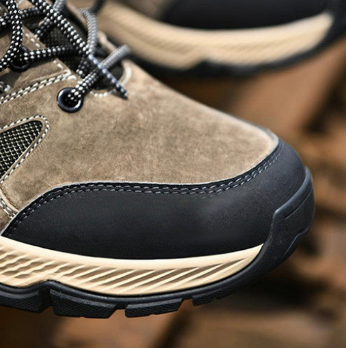 Men’s Outdoor Walking Shoes Reinforced Grip Trail Trainers