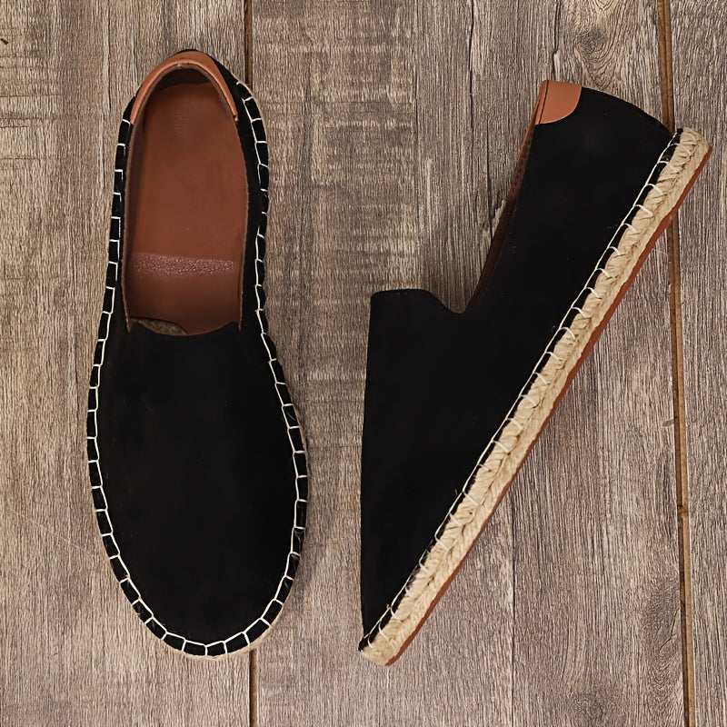 Pánské plátěné espadrilky na nazutí letní mokasíny