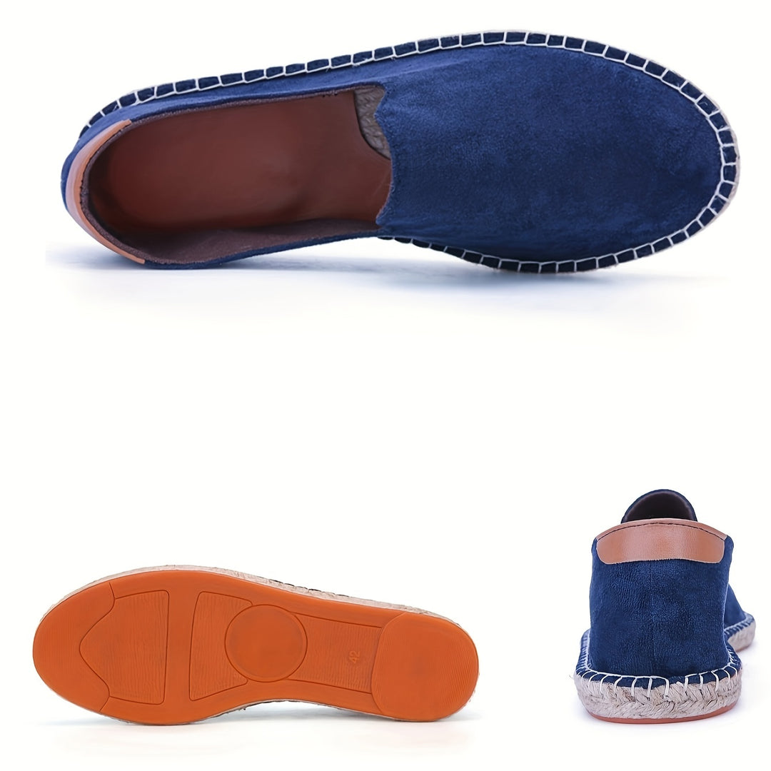 Pánské plátěné espadrilky na nazutí letní mokasíny