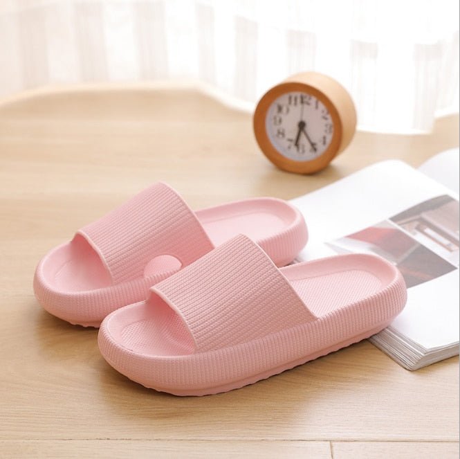 Pantofole da Donna con Fascia Testurizzata Suola Leggera e Imbottita Ciabatte Casual Comfort