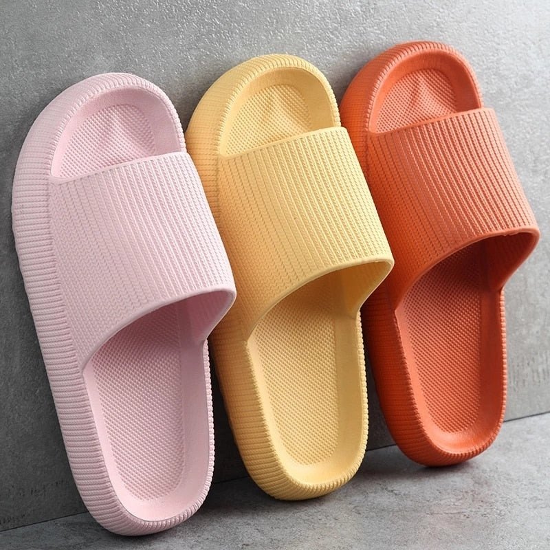 Pantofole da Donna con Fascia Testurizzata Suola Leggera e Imbottita Ciabatte Casual Comfort