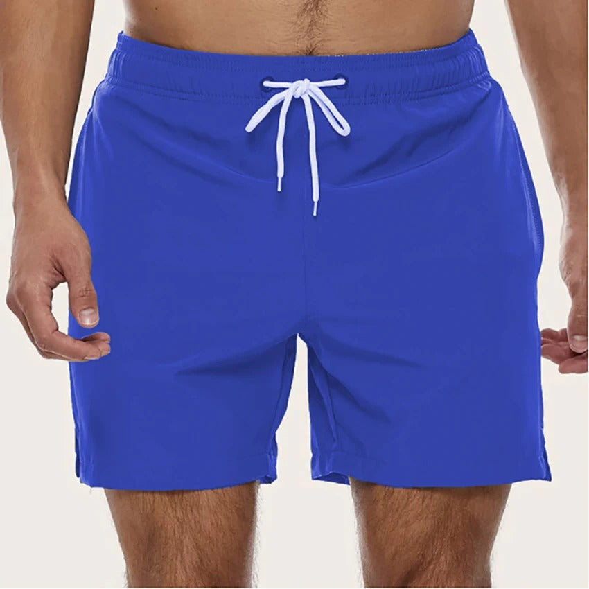 Bañadores para hombre con cintura de cordón y longitud media