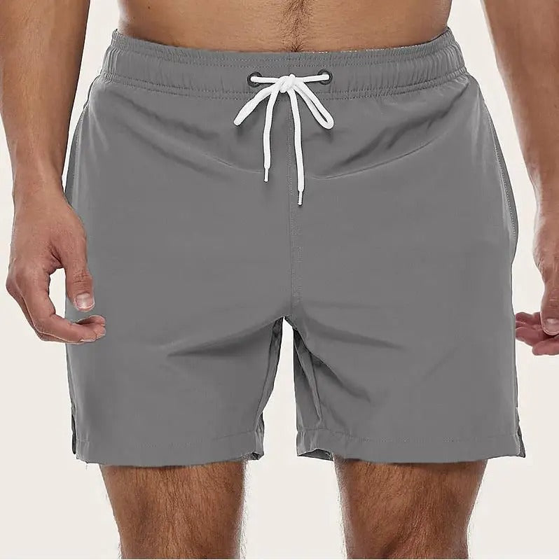 Bañadores para hombre con cintura de cordón y longitud media