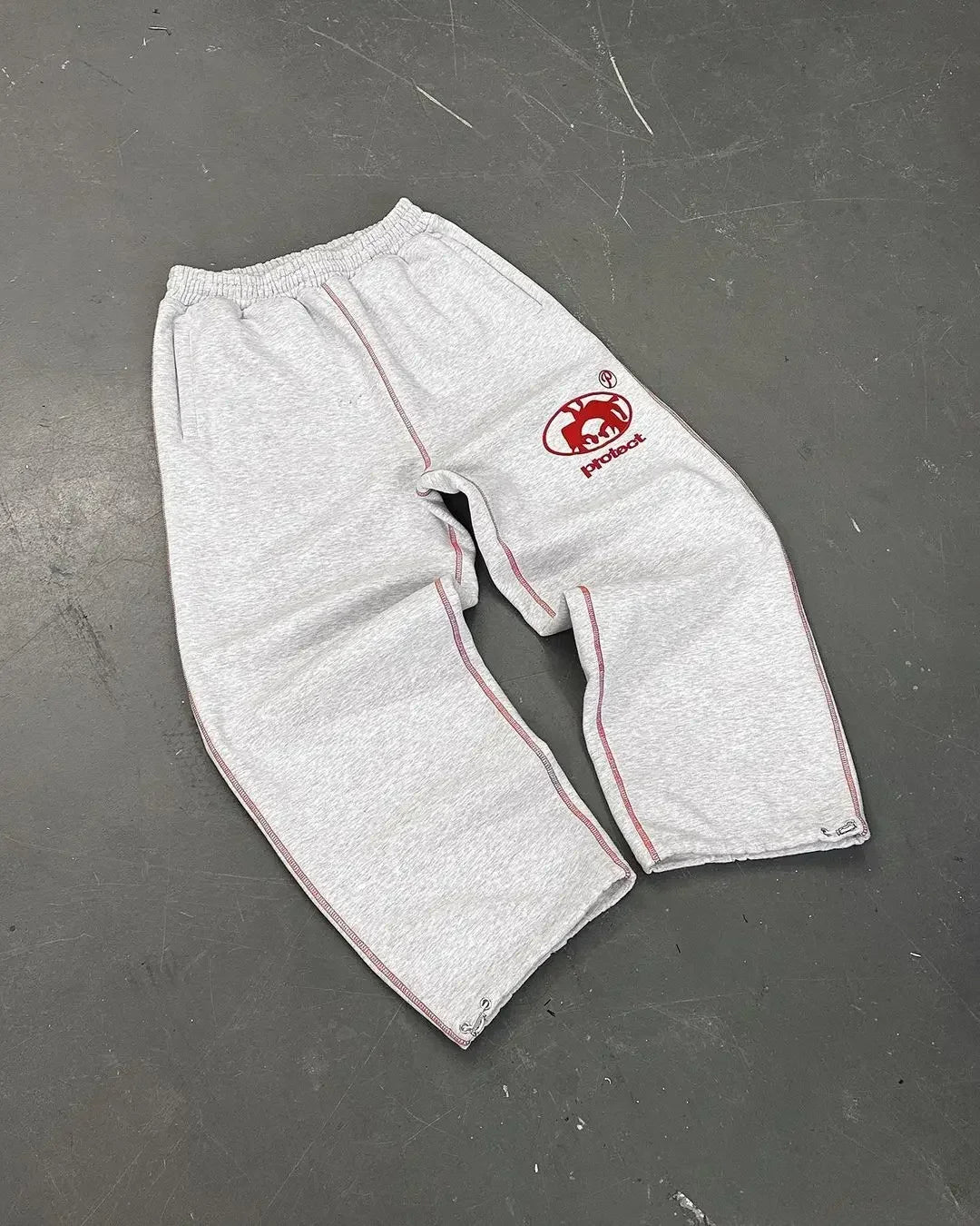 Jogging homme oversize style Y2K - pantalon de survêtement décontracté à cordon avec motif graphique pour looks streetwear, skate, week-ends urbains, voyages et tenues décontractées de tous les jours