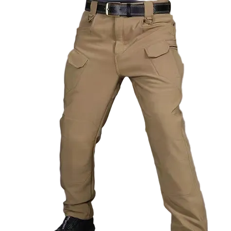 Men’s Waterproof Tactical Cargo Trousers – Multi-Pocket Outdoor Pants for All-Weather Adventures