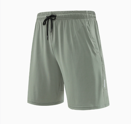 شورت تدريب رجالي سريع الجفاف – أسلوب أداء مطاطي بجيوب بسحّاب