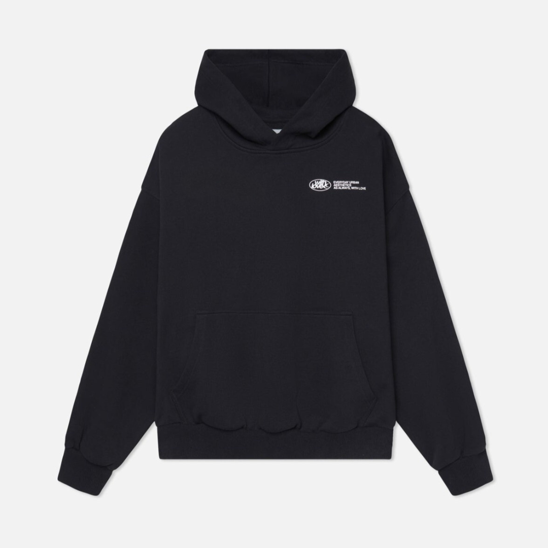 Damska bluza z kapturem Love Premium Komfortowa Nowoczesna Minimalistyczna Trwała Codzienna Casualowa Pulower