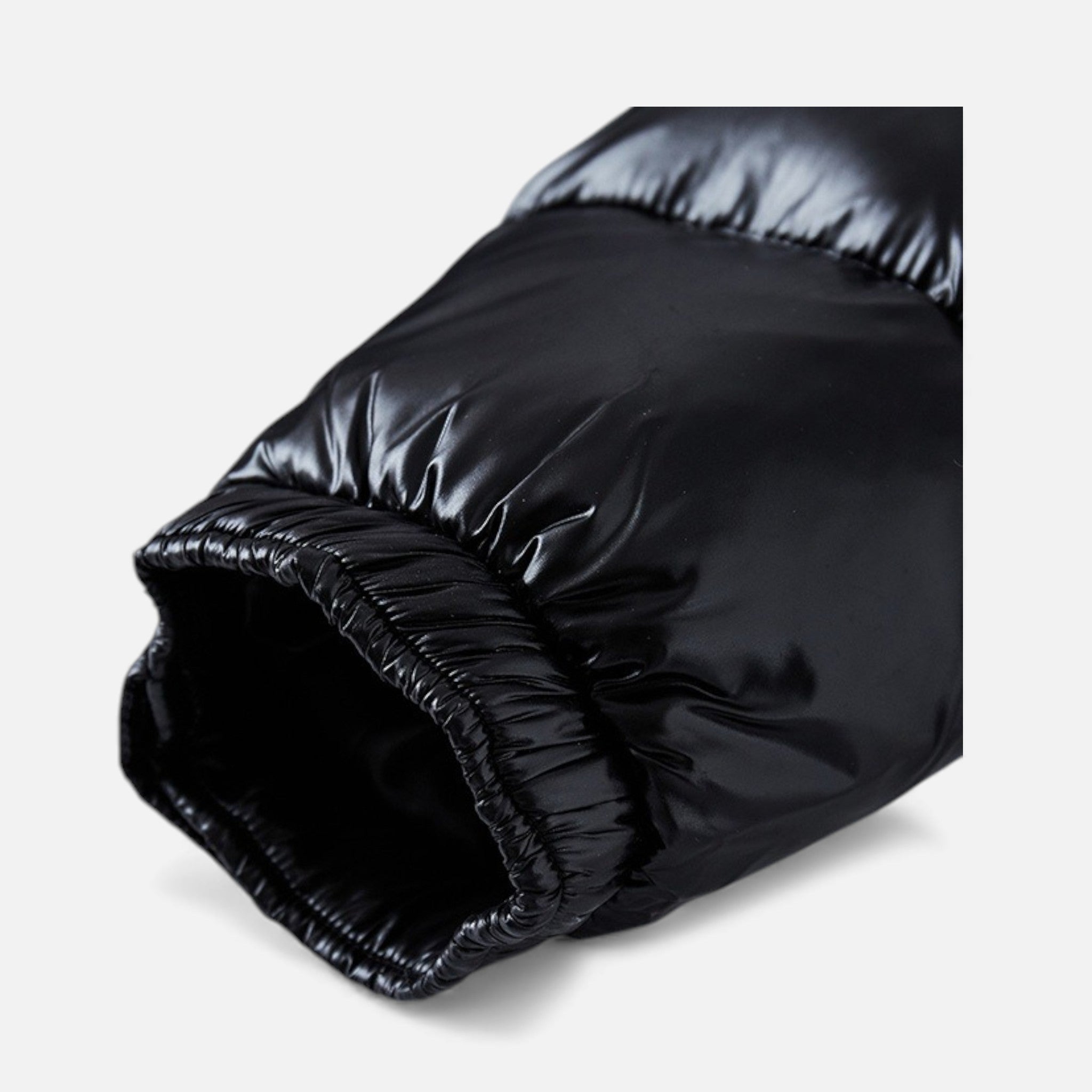 Valmonti | Men’s Short Puffer Down Jacket – Glossy Winter Coat