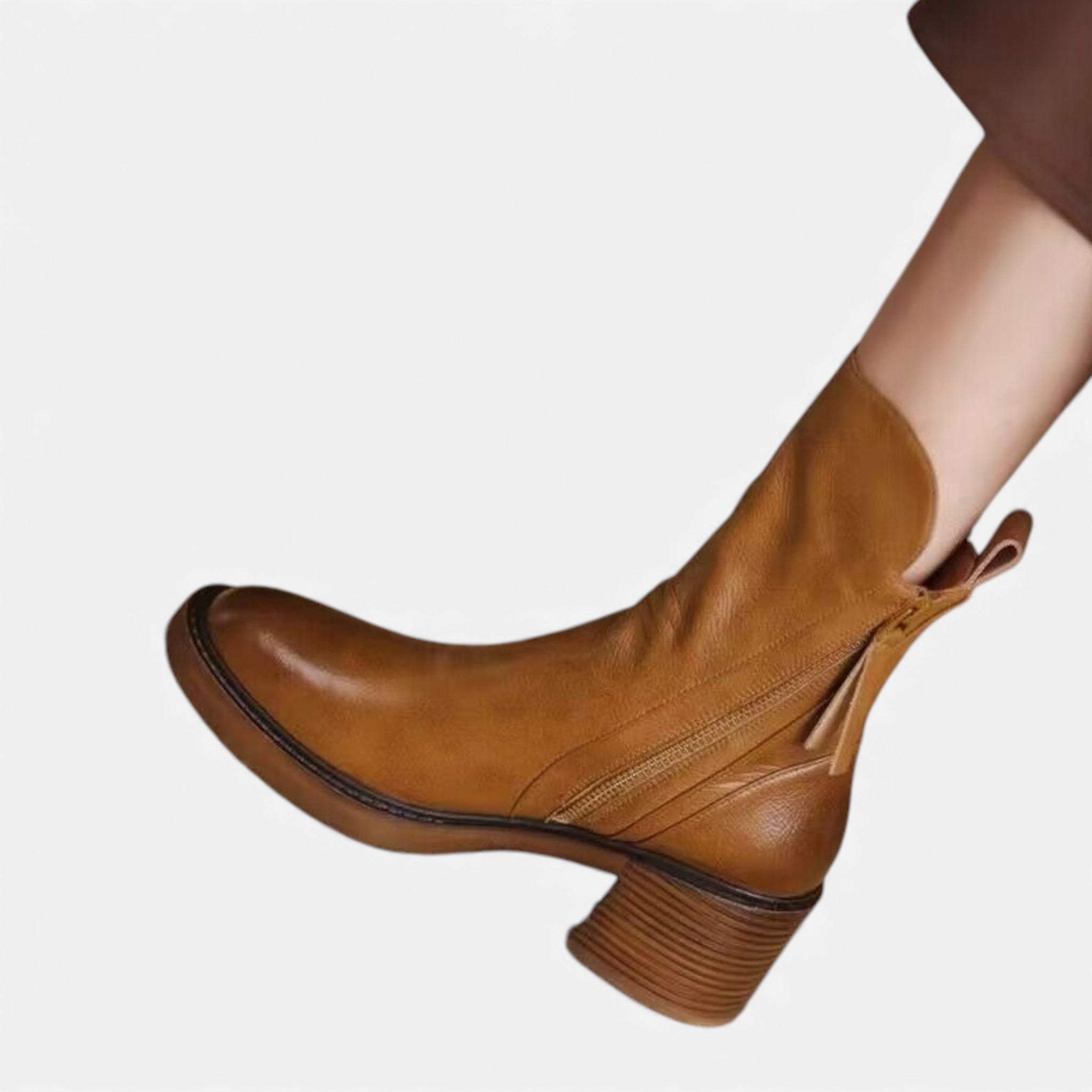 Valmonti | Women’s Classic British‑Style Leather Boots