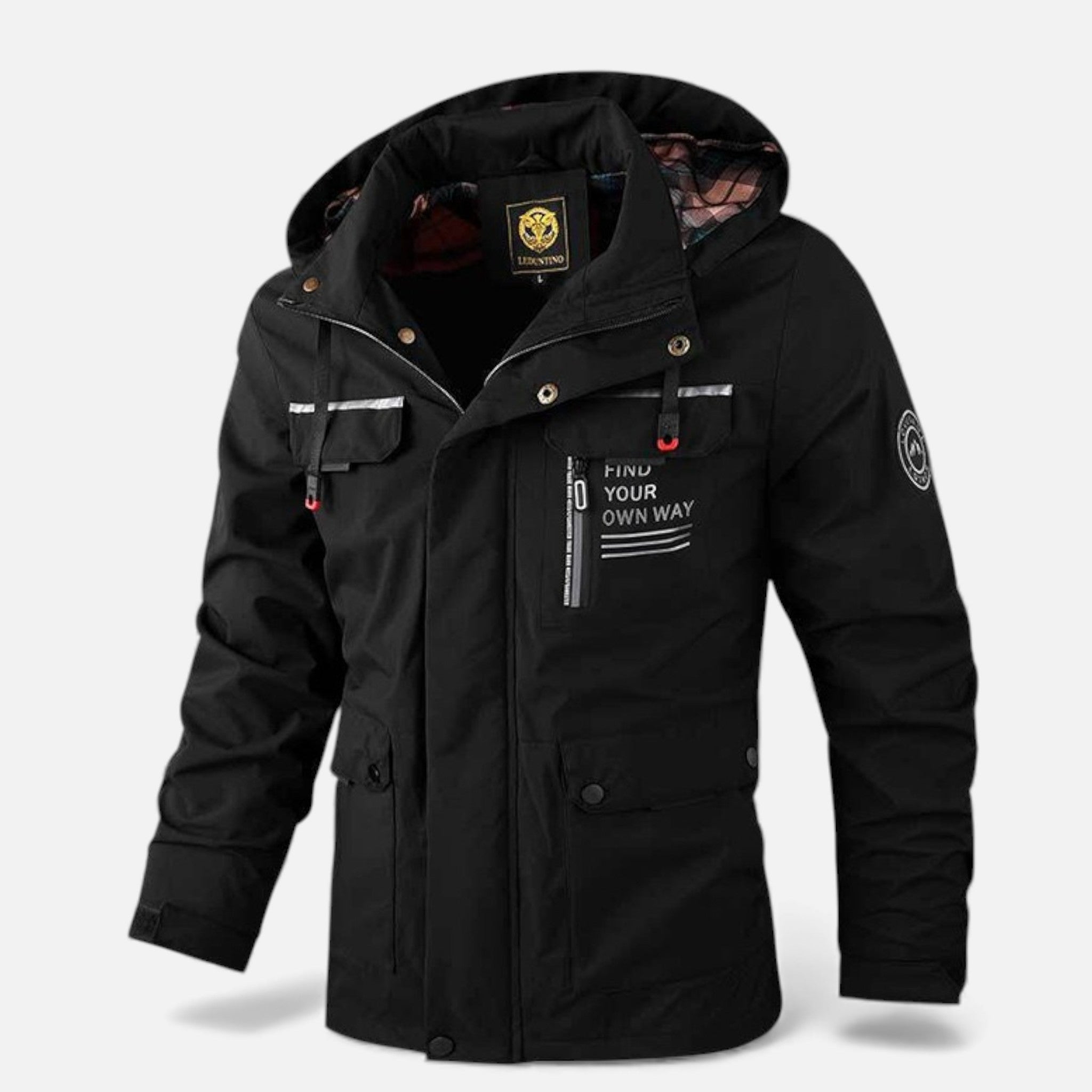 Valmonti | Men’s Windproof Parka – Classic Insulated Hooded Parka