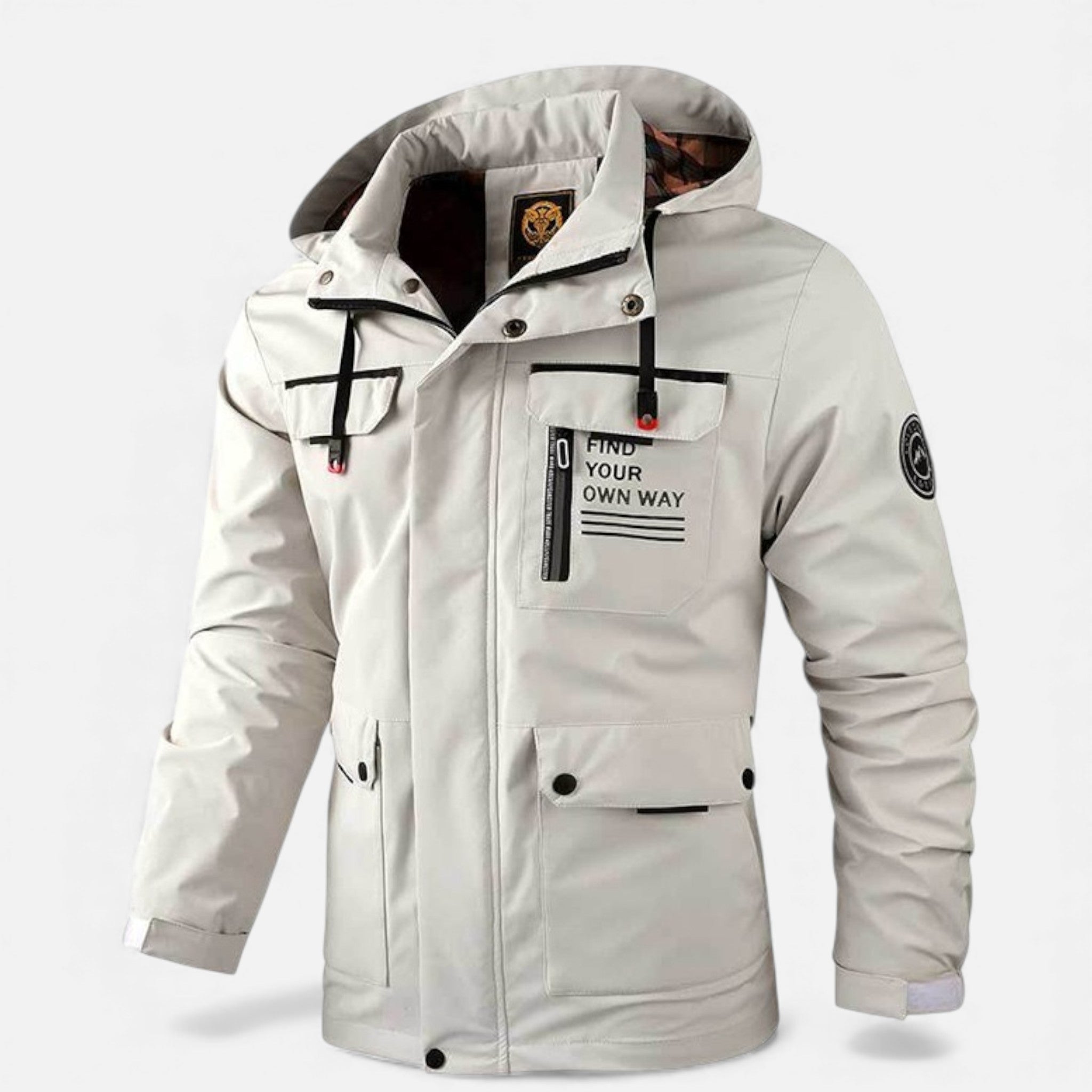 Valmonti | Men’s Windproof Parka – Classic Insulated Hooded Parka