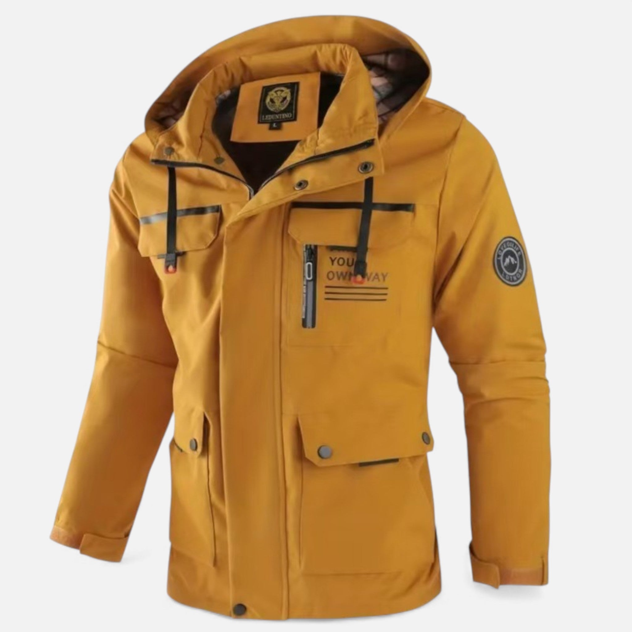 Valmonti | Men’s Windproof Parka – Classic Insulated Hooded Parka