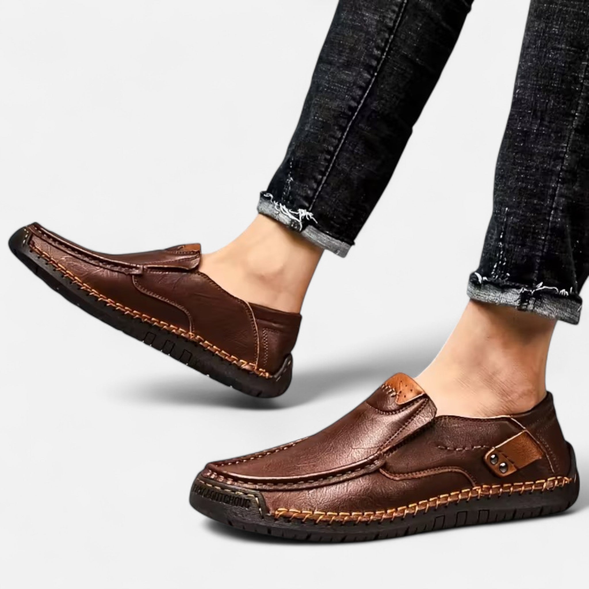 Valmonti | Men’s Slip-On Shoes – Lightweight Heritage Style