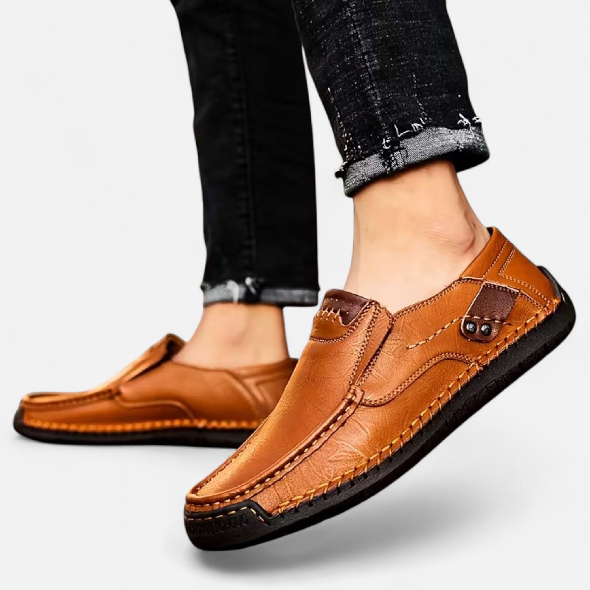 Valmonti | Men’s Slip-On Shoes – Lightweight Heritage Style