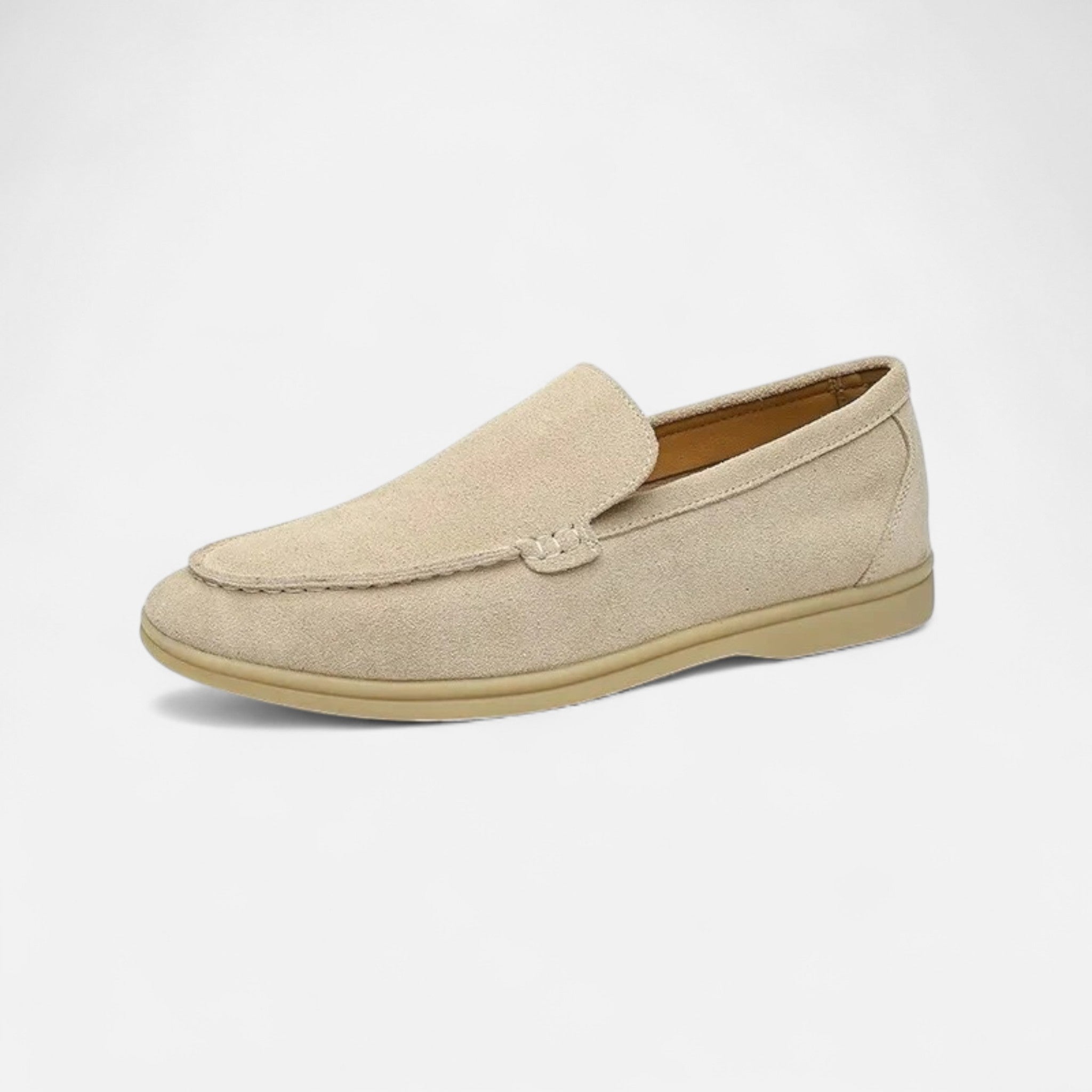Valmonti | Man’s Old Money Suede Loafers