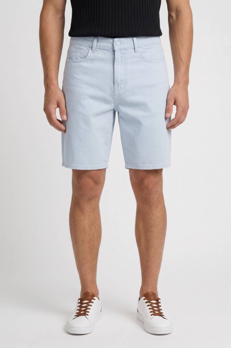 Herre denimshorts med afslappet pasform, fem lommer, sommerudgave
