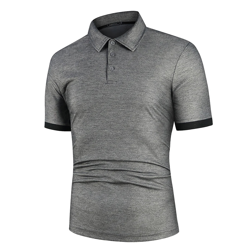 Męska klasyczna letnia koszulka polo Lekka Oddychająca Wygodna Elegancka na co dzień