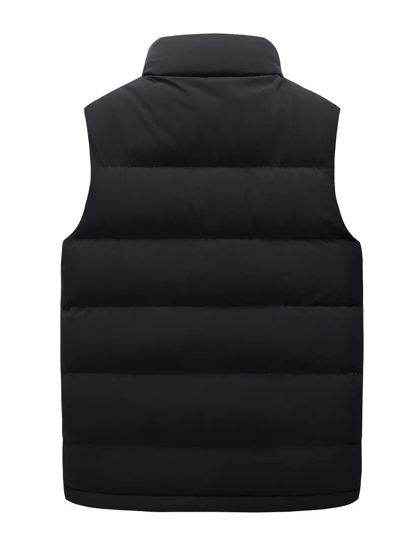Men’s Quilted Bodywarmer Water Resistant Lightweight Gilet Casual Smart Layering Outdoor Everyday Wear
