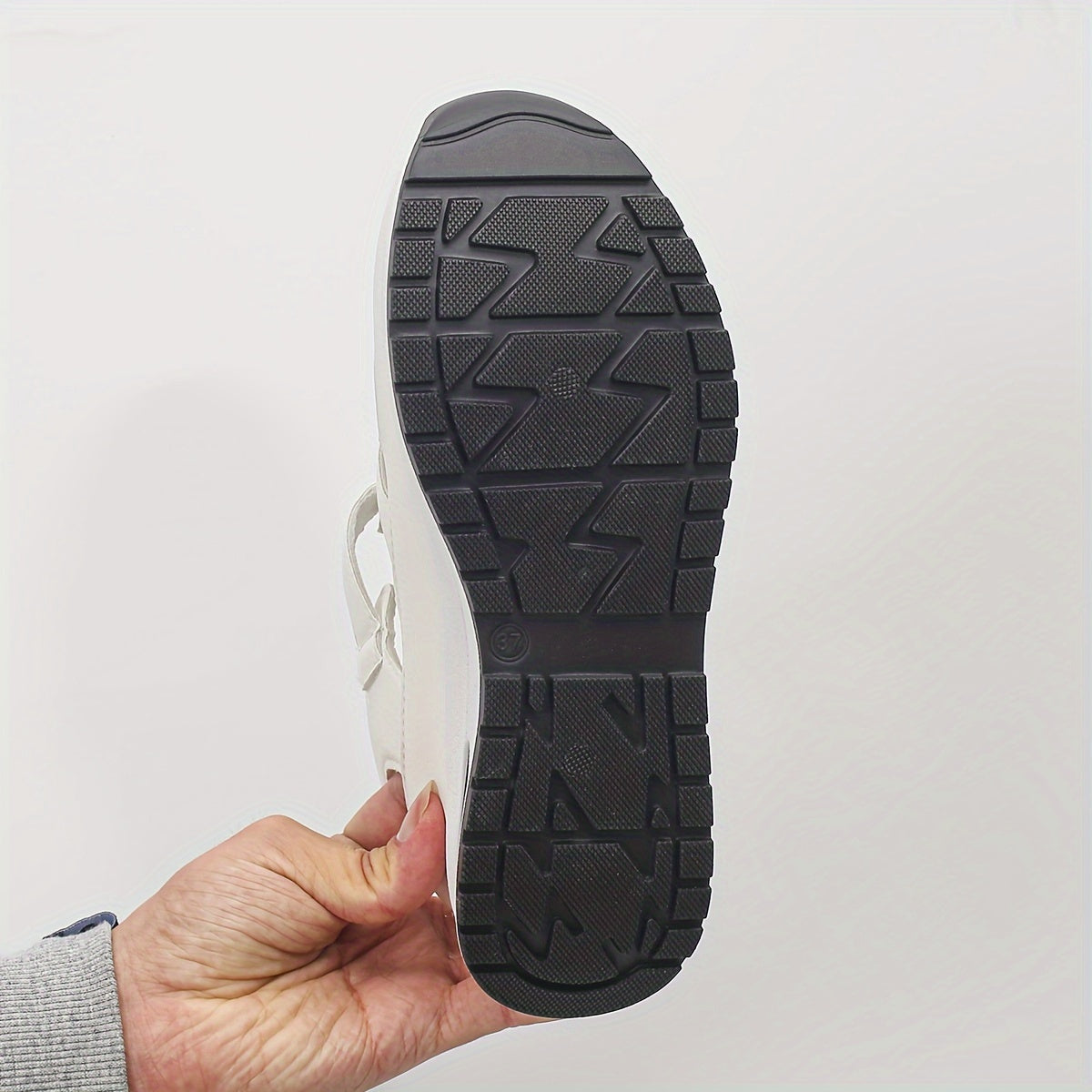 Sandali con Zeppa da Donna con Plantare Morbido Punta Tonda Scarpe Casual Estive Comode per Tutti i Giorni