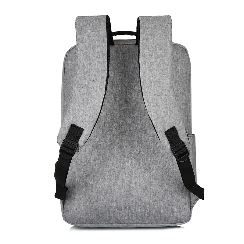 Men’s Waterproof Laptop Backpack – Spacious Oxford Work Bag with USB Pass-Through and Organised Storage for Travel Office and Daily Commute