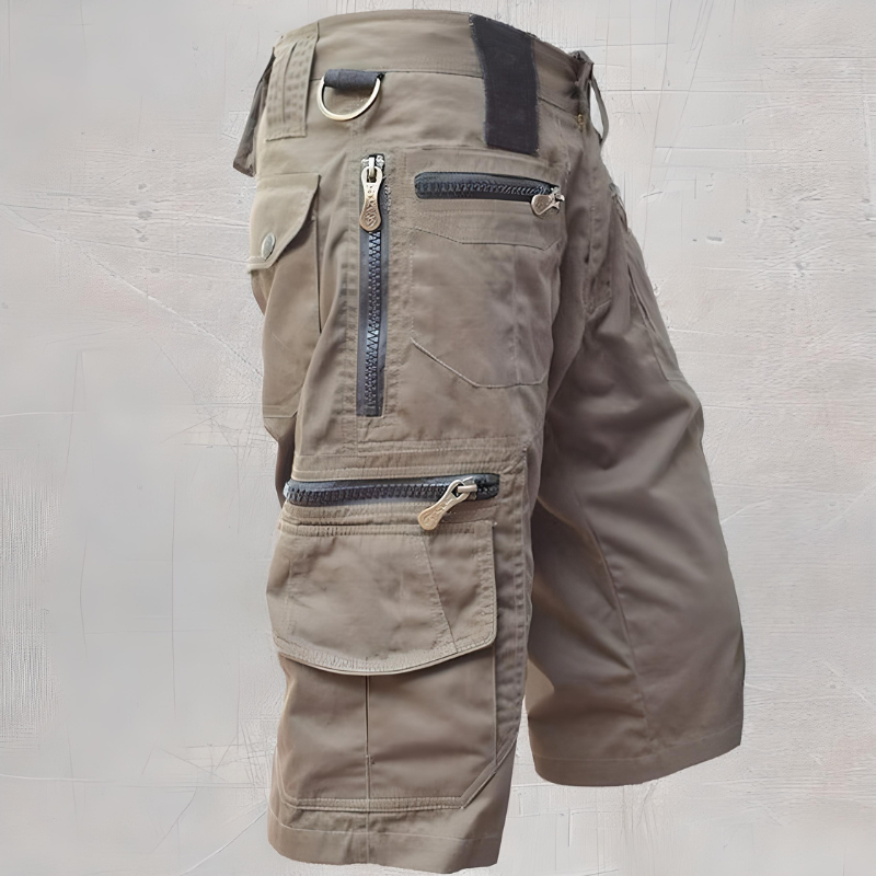 Men’s Tactical Utility Shorts – Rugged Multi-Pocket Cargo Style for Outdoor Wear