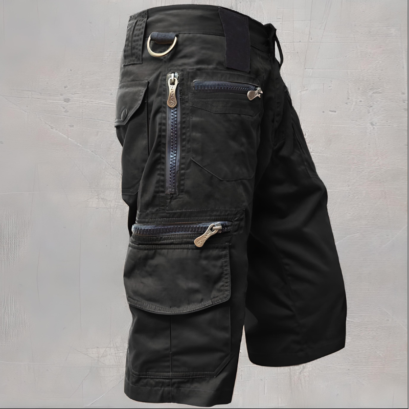 Men’s Tactical Utility Shorts – Rugged Multi-Pocket Cargo Style for Outdoor Wear