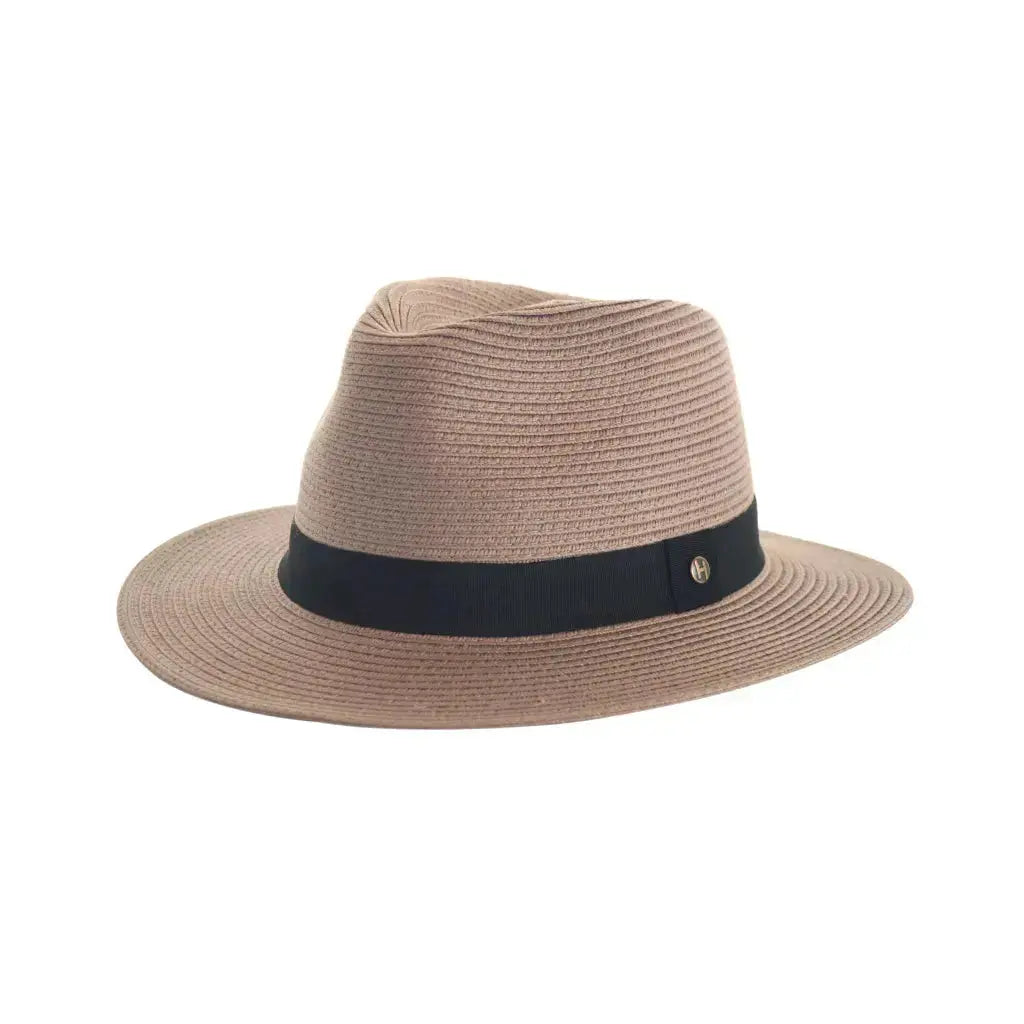 Herre klassisk fedora-solhat med UV-beskyttelse og justerbar pasform