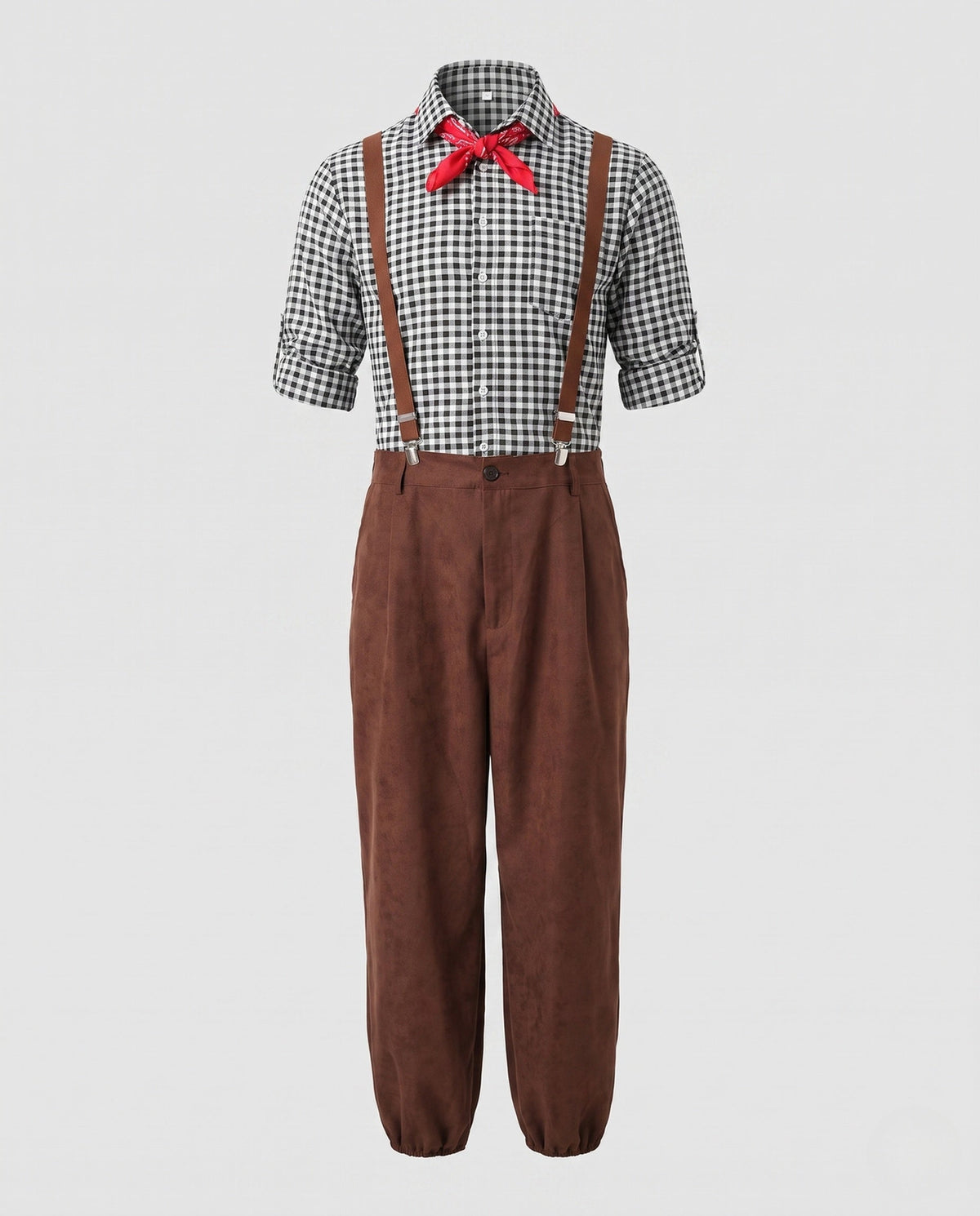 Men’s Traditional Oktoberfest Suspender Trousers – Relaxed Heritage-Style Trachten Bottoms for Bavarian Festivals Folk Celebrations Outdoor Events and Authentic Seasonal Occasion Wear