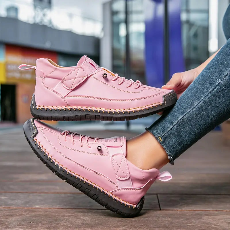 Women’s Orthopedic Leather Sneakers Everyday Comfort