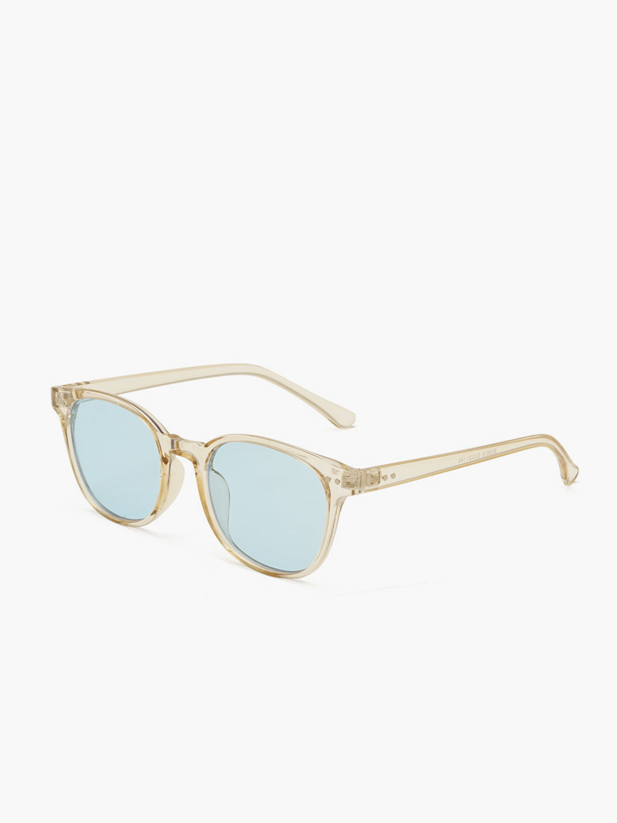 Occhiali da sole donna con montatura rotonda, leggeri, protezione UV, moda eyewear