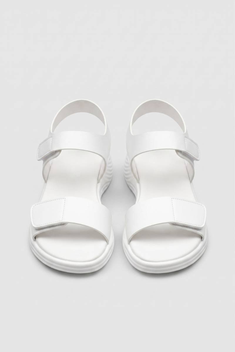 Sandalias de plataforma para mujer con correa ajustable, calzado casual ligero