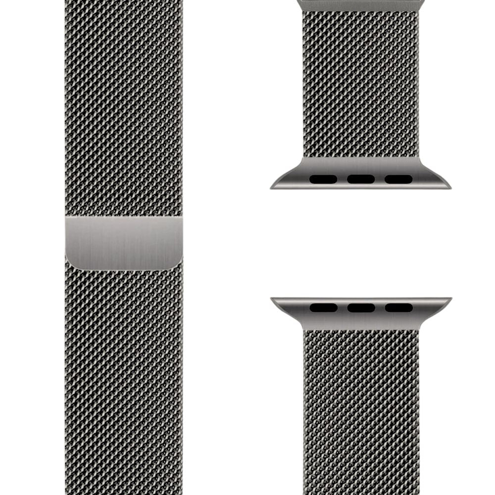 Herre Milanese Apple Watch-rem – Justerbar rustfri stålrem til arbejde og daglig brug