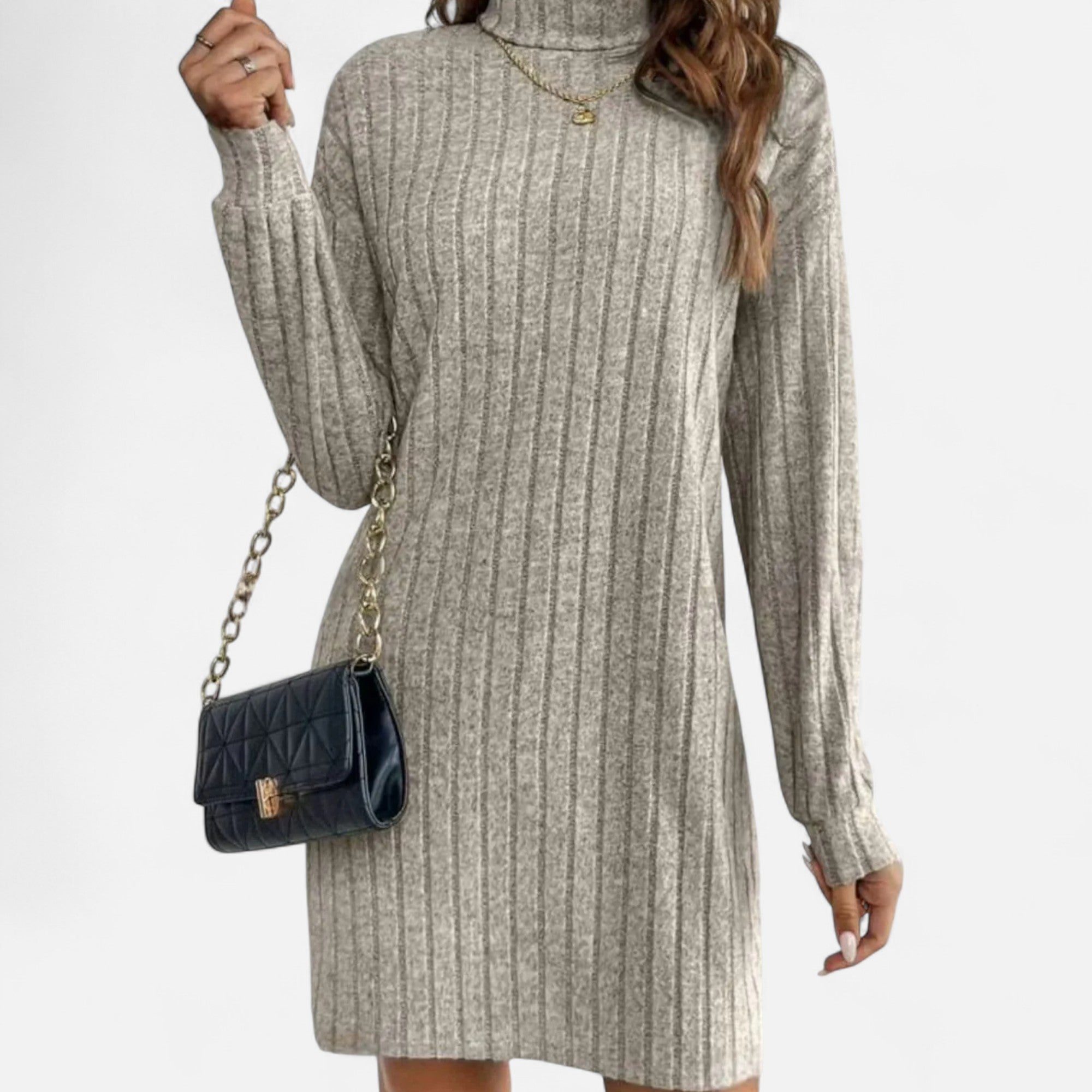 Valmonti | Women’s Linen-Blend Loose Day Dress