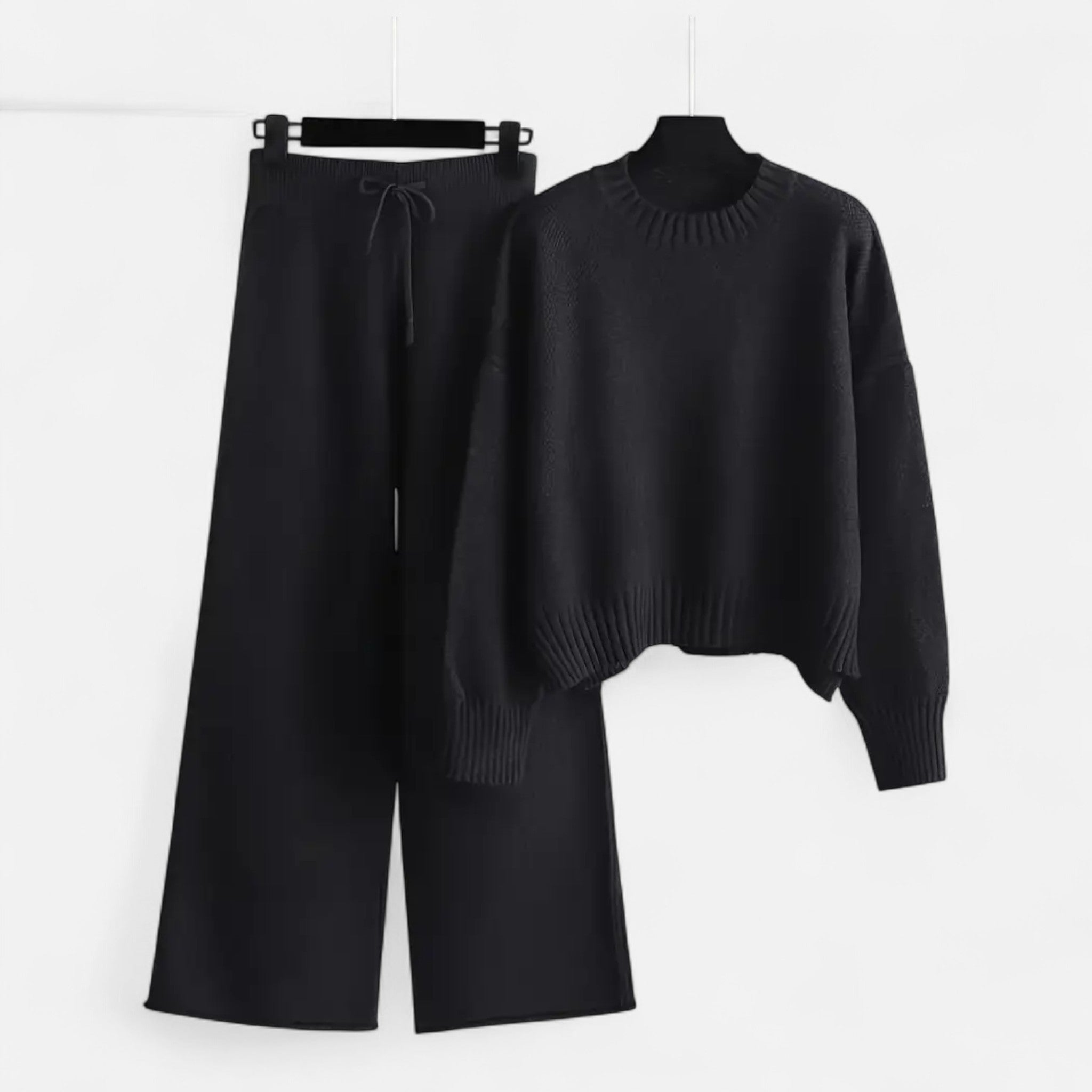Valmonti | Women’s Wool Blend Sweater & Pants Set