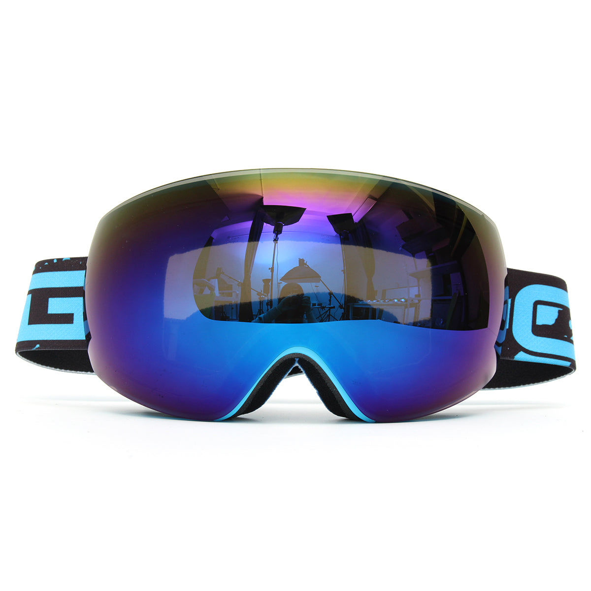 Unisex lyžařské brýle odolné proti zamlžování – snowboardové a outdoorové sportovní brýle s dvojitým sklem a UV ochranou