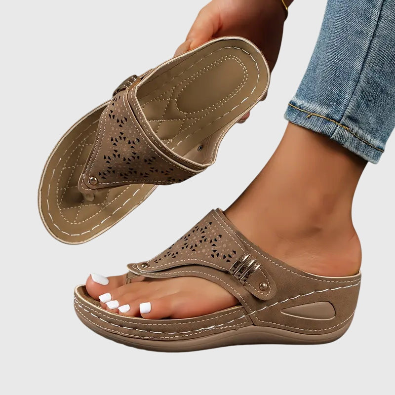 Women’s Cushioned Orthopedic Slide Sandals Everyday Comfort