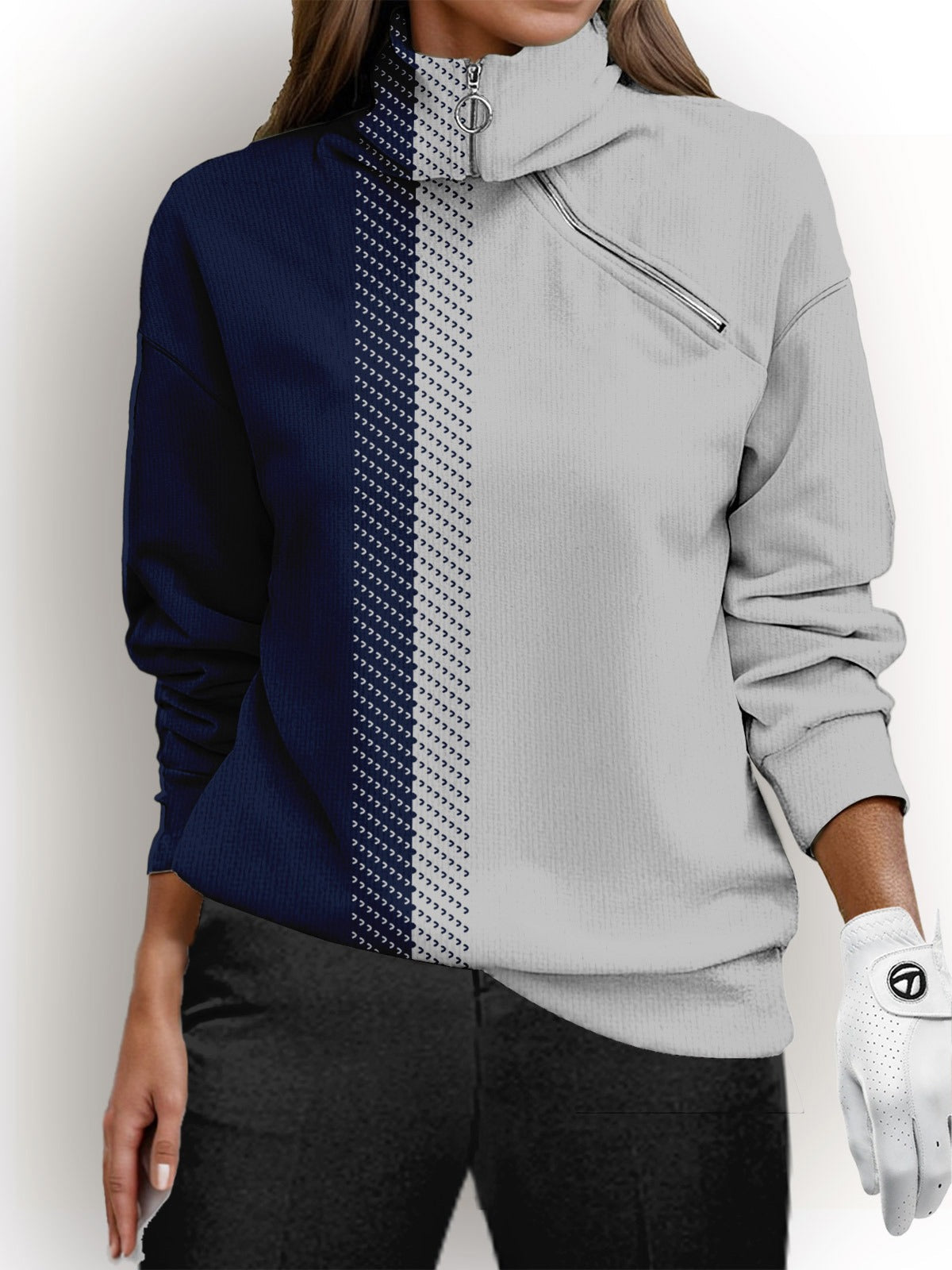 Classic sweater – Performance Zip Golf Sweatshirt