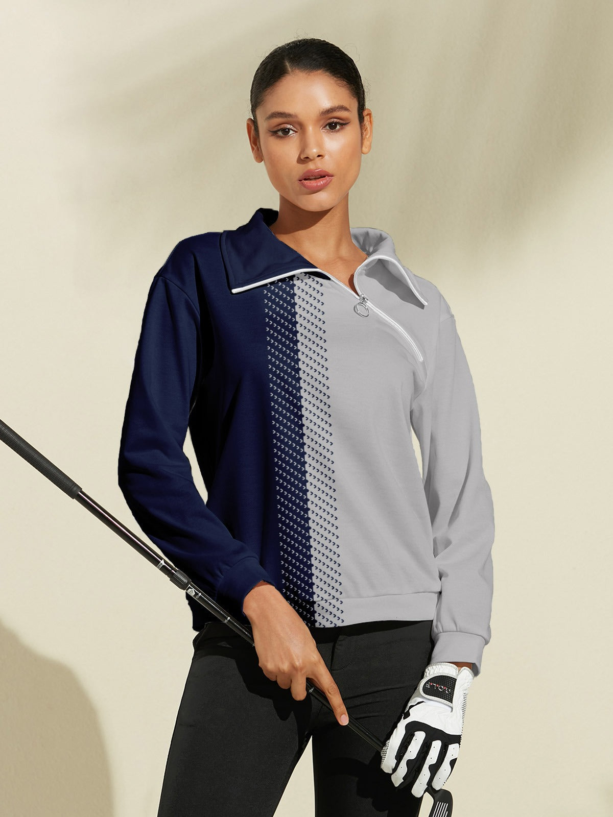 Classic sweater – Performance Zip Golf Sweatshirt