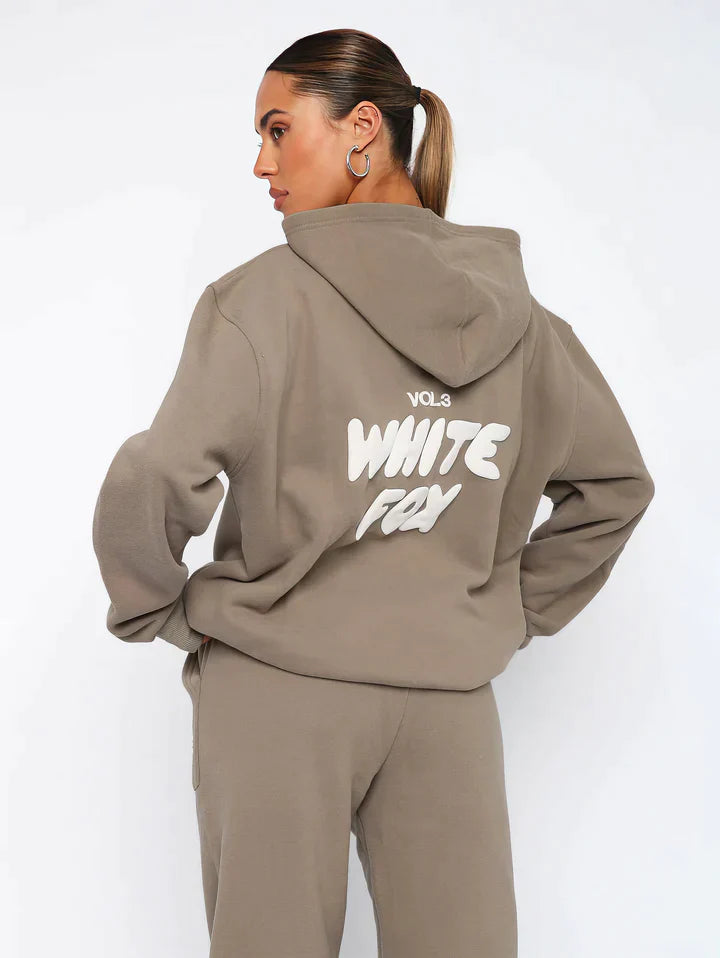 Women’s Hooded Tracksuit Set – Breathable Moisture-Wicking Sportswear for Training and Casual Wear